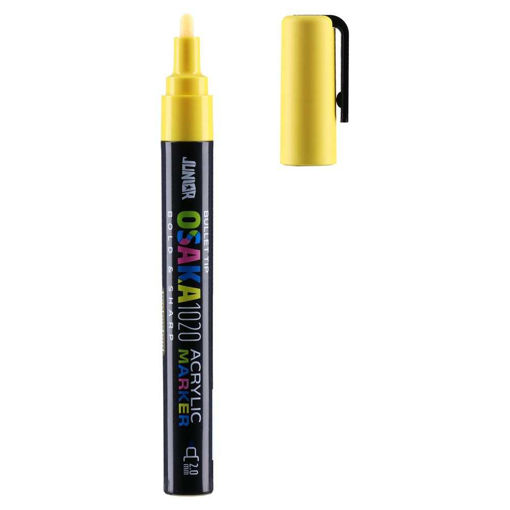 Picture of JUNIOR ACRYLIC MARKER 2MM YELLOW